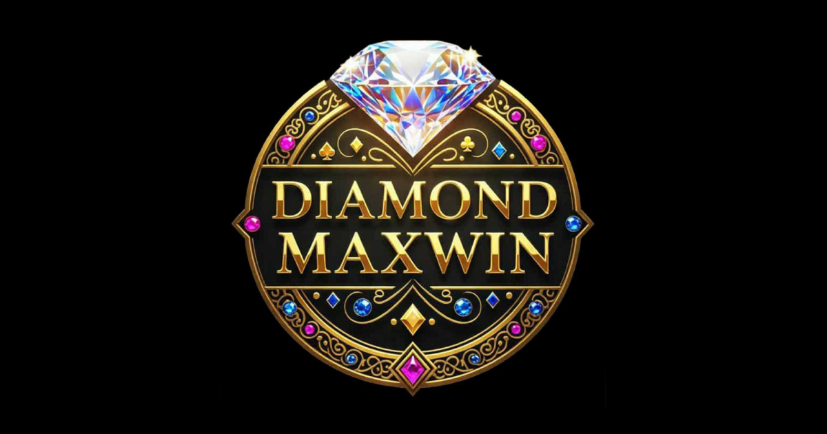 Main visual showing Diamond MaxWin platform and GCash entertainment features